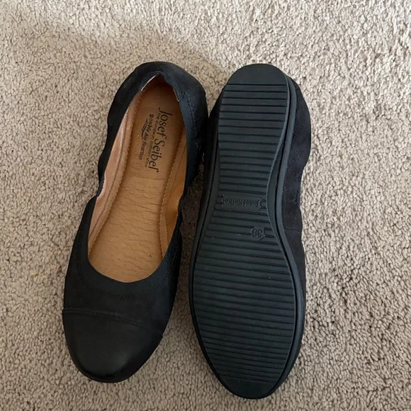 Josef Seibel Black Flats - Picture 3 of 4